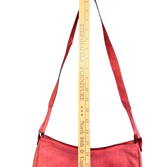 Salvatore Ferragamo Leather Shoulder Bag Womens red - Picture 8 of 12